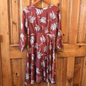 LOFT 3/4 sleeve dress